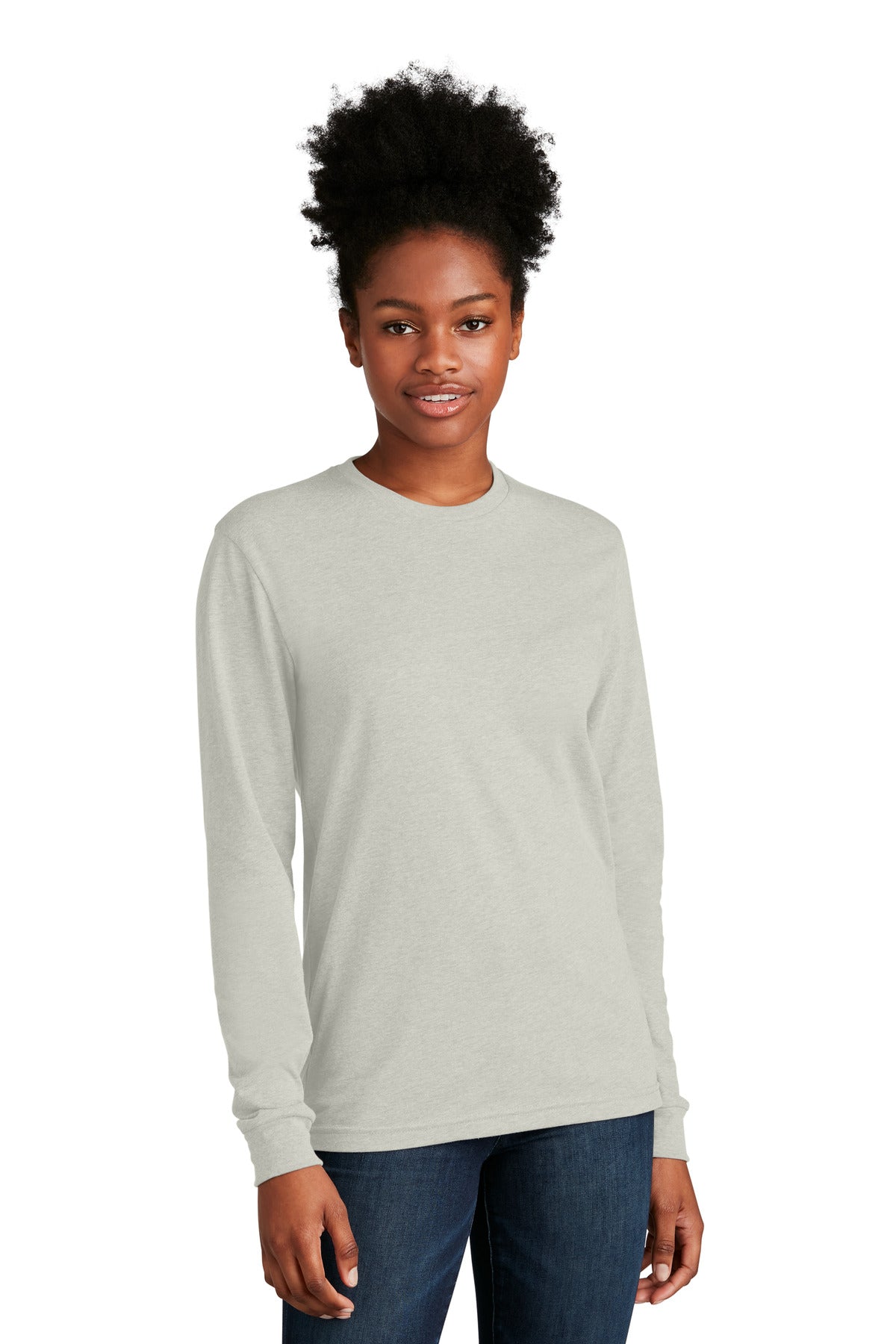 Next Level Apparel® Adult CVC Long Sleeve Tee - Sand - 2XL
