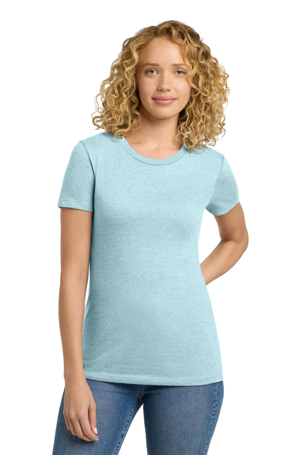 Next Level Apparel® Women's CVC Tee - Ice Blue - XS