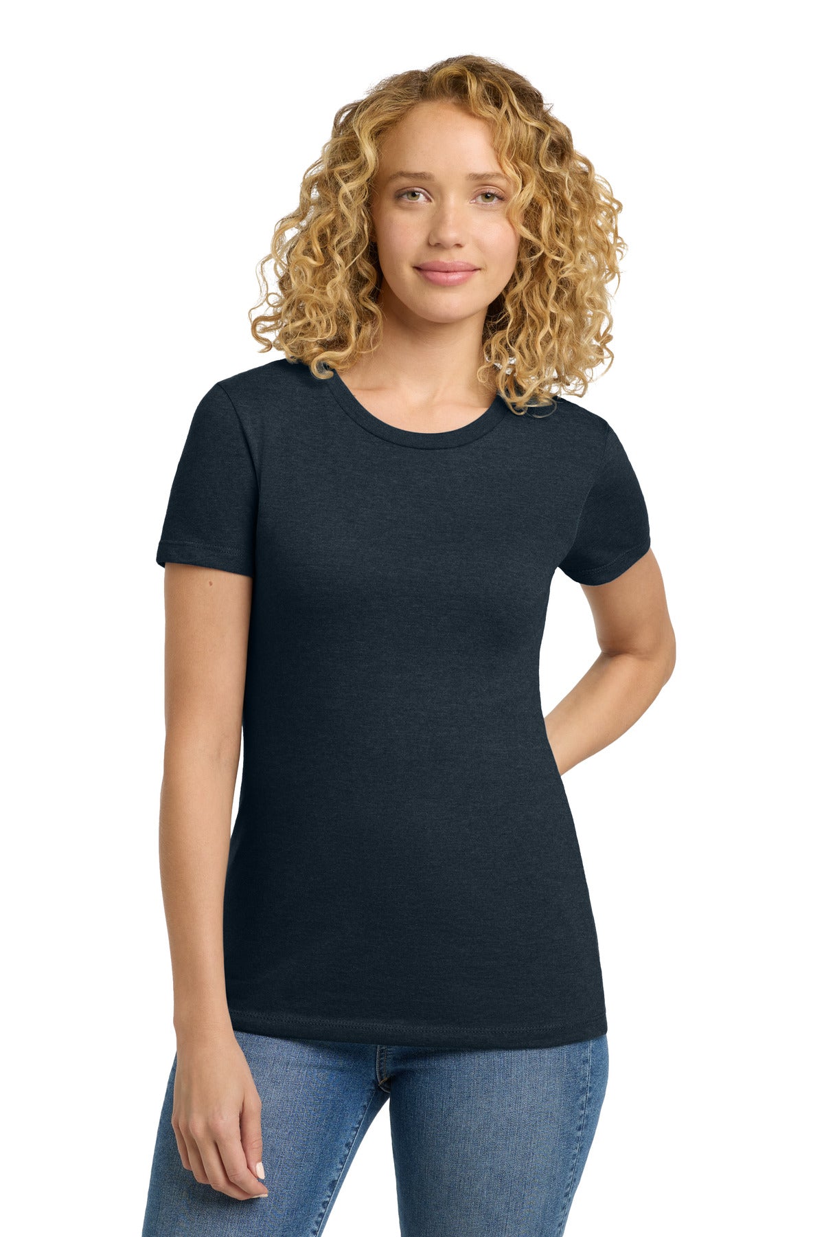 Next Level Apparel® Women's CVC Tee - Midnight Navy - XS