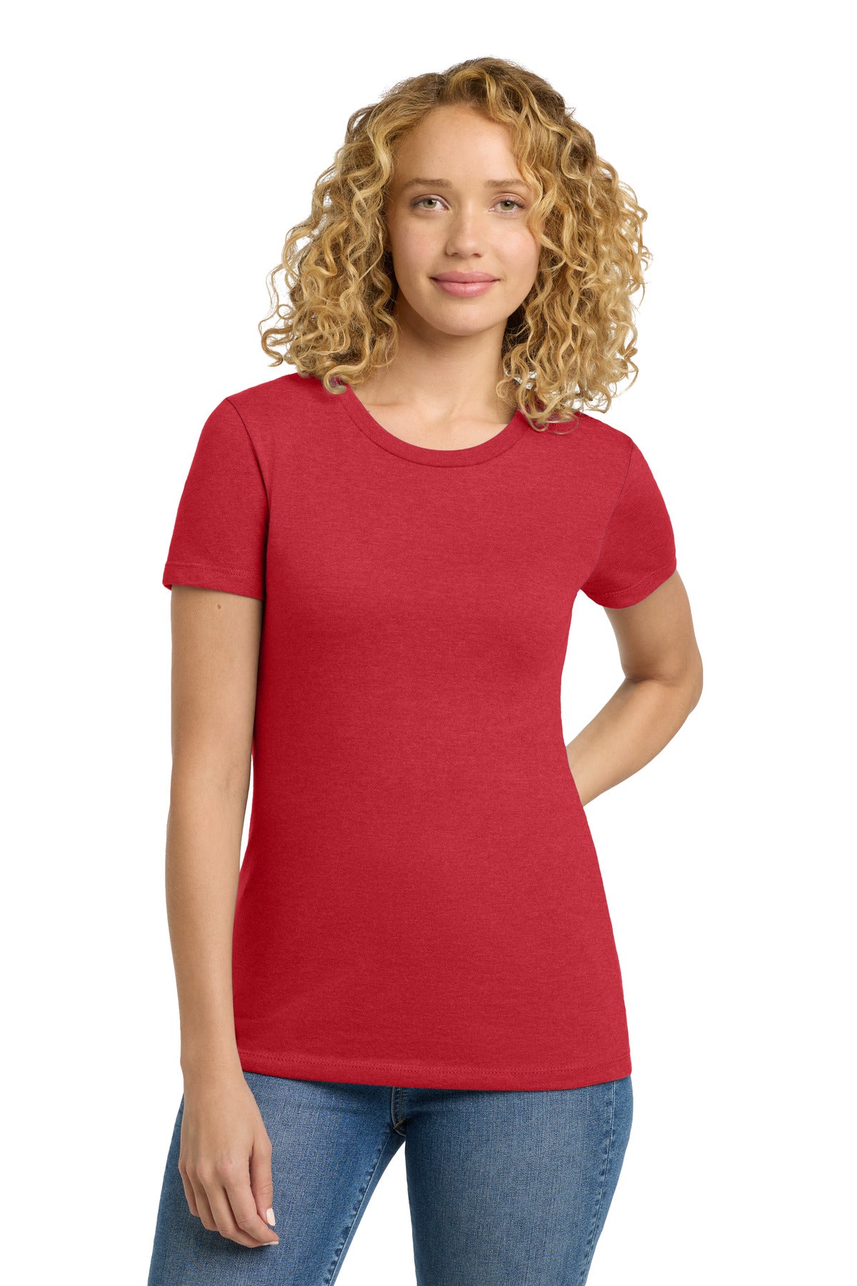 Next Level Apparel® Women's CVC Tee - Red - XS