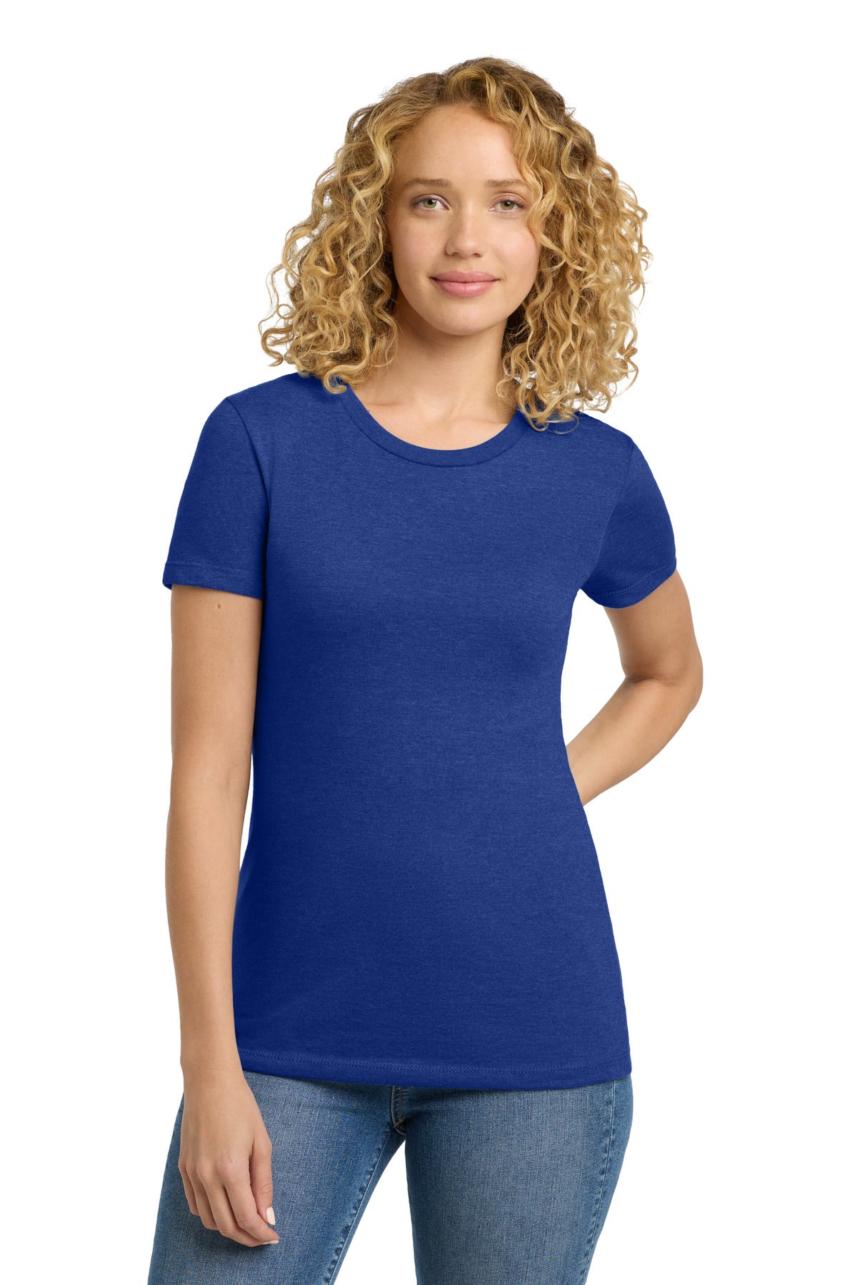 Next Level Apparel® Women's CVC Tee - Royal - XS