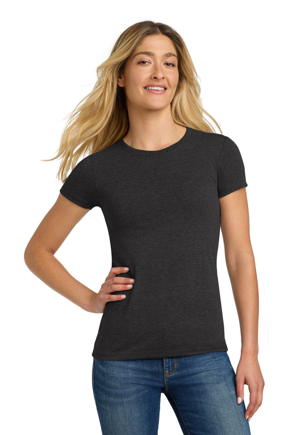 Next Level Apparel® Women's Tri-Blend Tee - Vintage Black - S