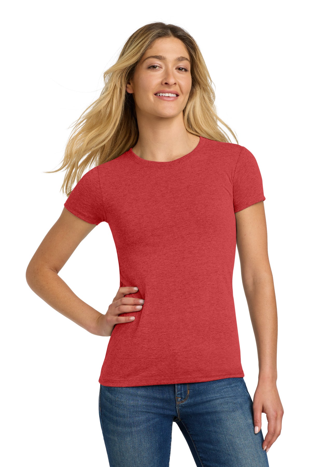Next Level Apparel® Women's Tri-Blend Tee - Vintage Red - S