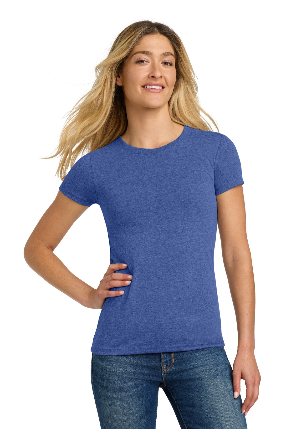 Next Level Apparel® Women's Tri-Blend Tee - Vintage Royal - S