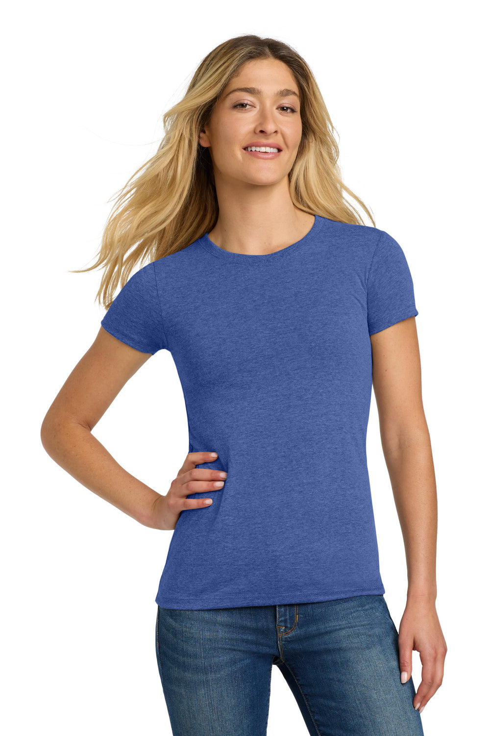 Next Level Apparel® Women's Tri-Blend Tee - Vintage Royal - S