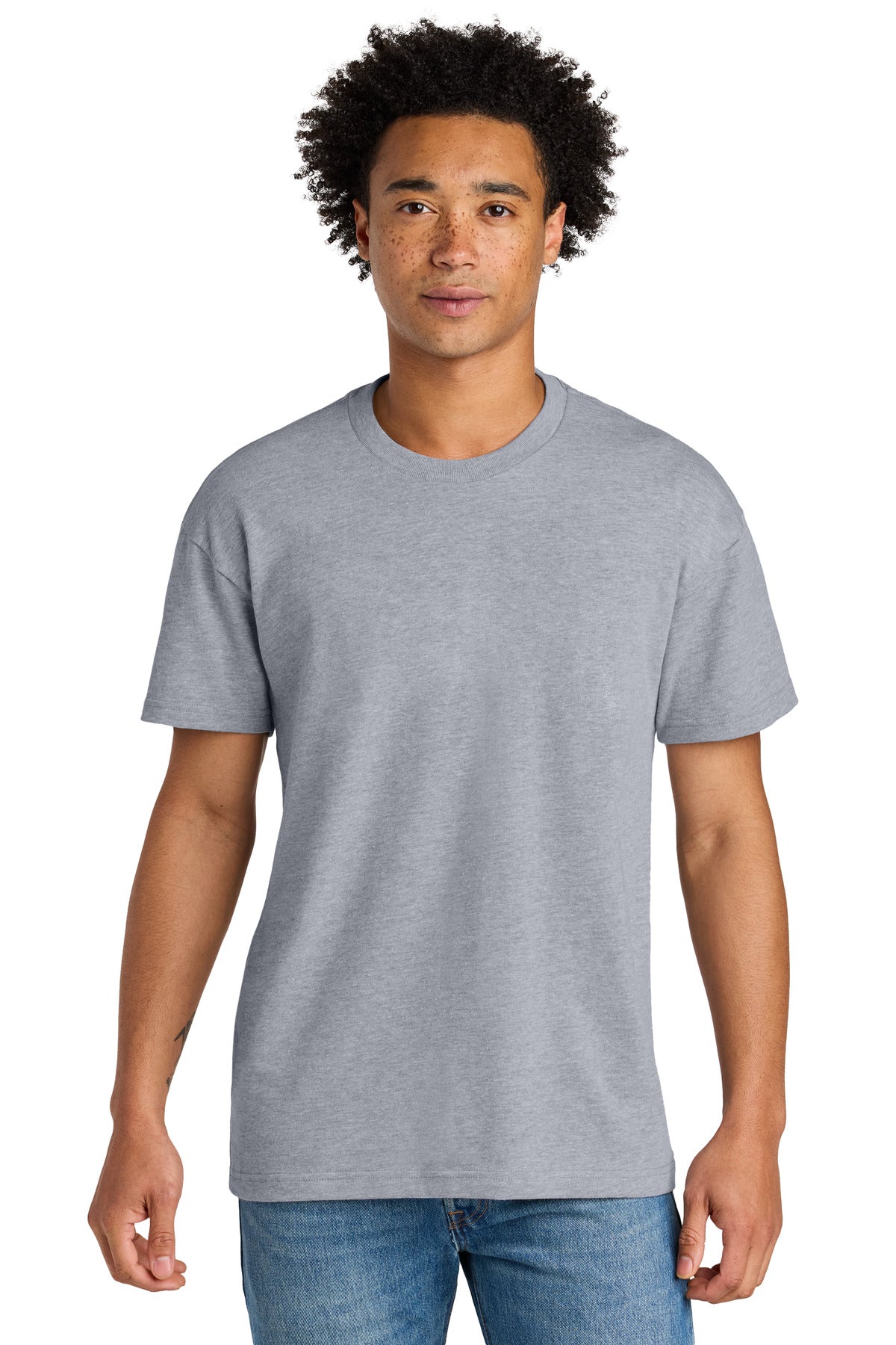 Next Level Apparel® Heavyweight Tee - Heather Gray - XS