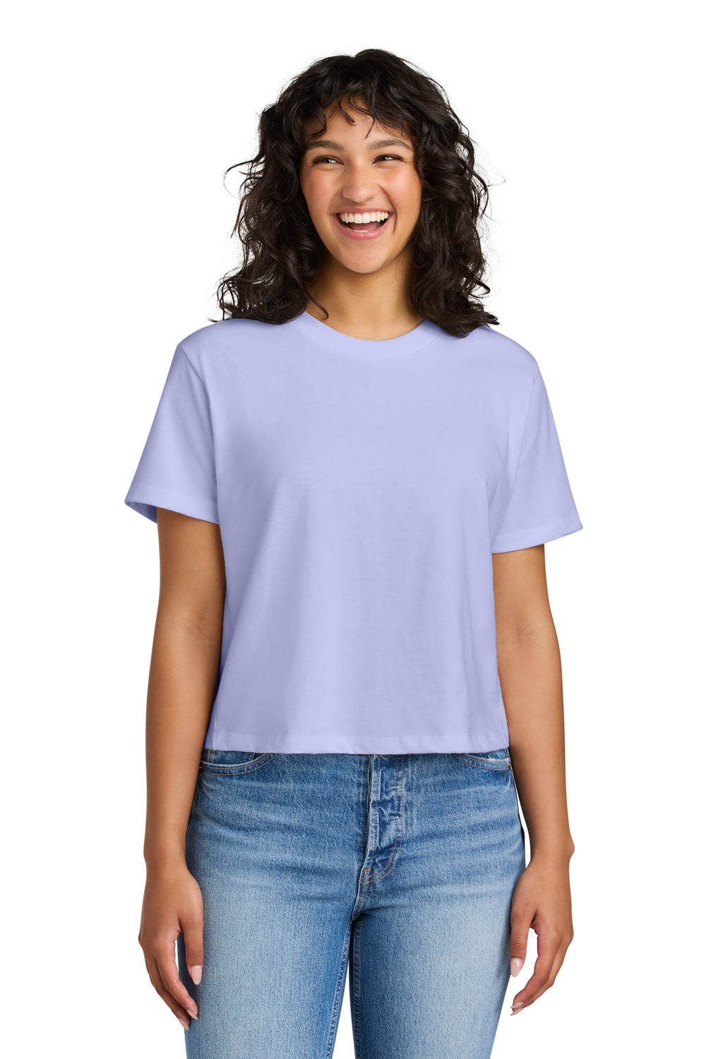 Next Level Apparel® Women's Heavyweight Boxy Tee - Lavender - XS