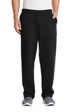 Port & Coâ„¢ Core Fleece Sweatpant with Pockets. PC78P - Jet Black - S