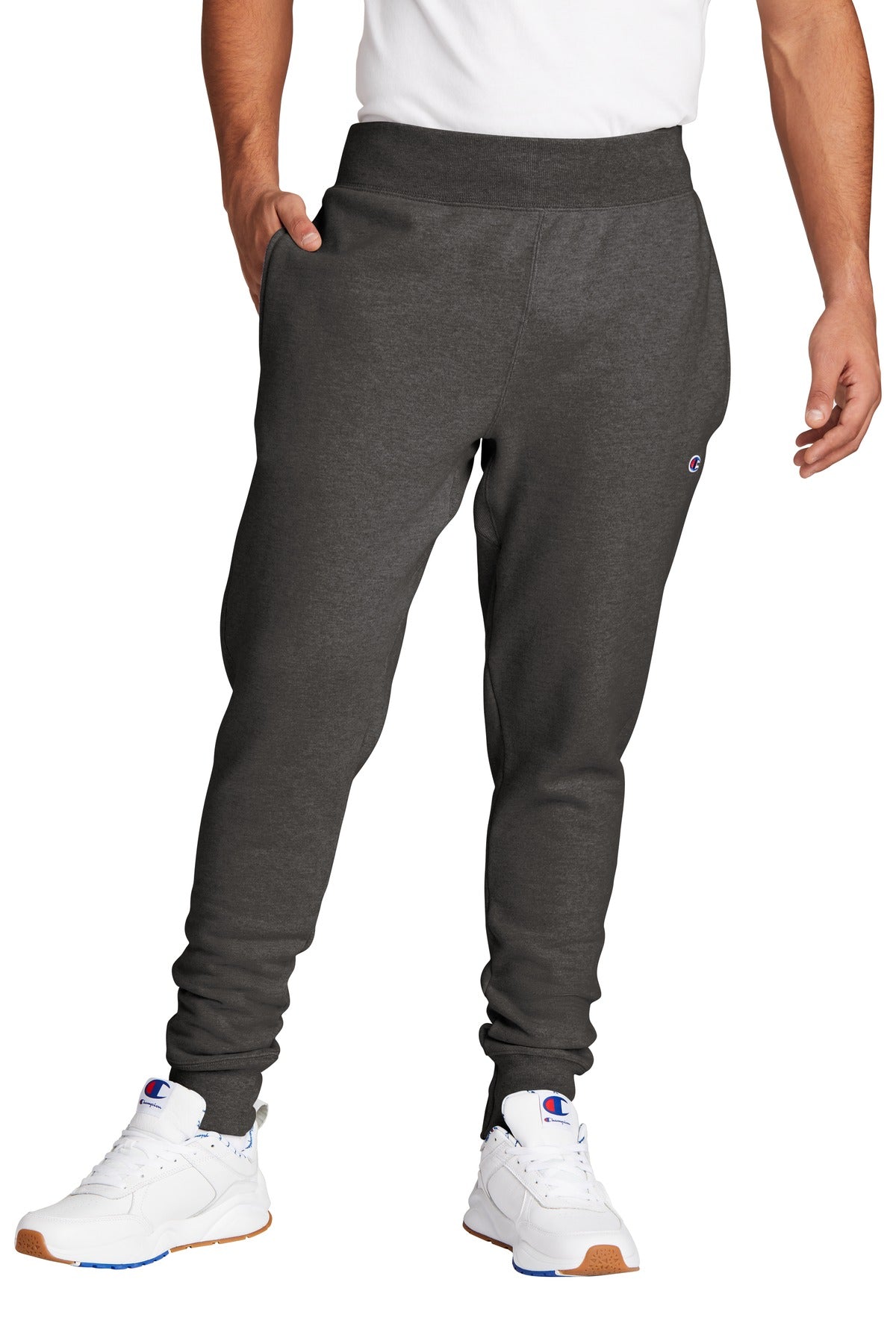 Champion ® Reverse Weave ® Jogger - Charcoal Heather - S