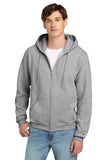 Champion® Powerblend® Full-Zip Hoodie - Light Steel - S