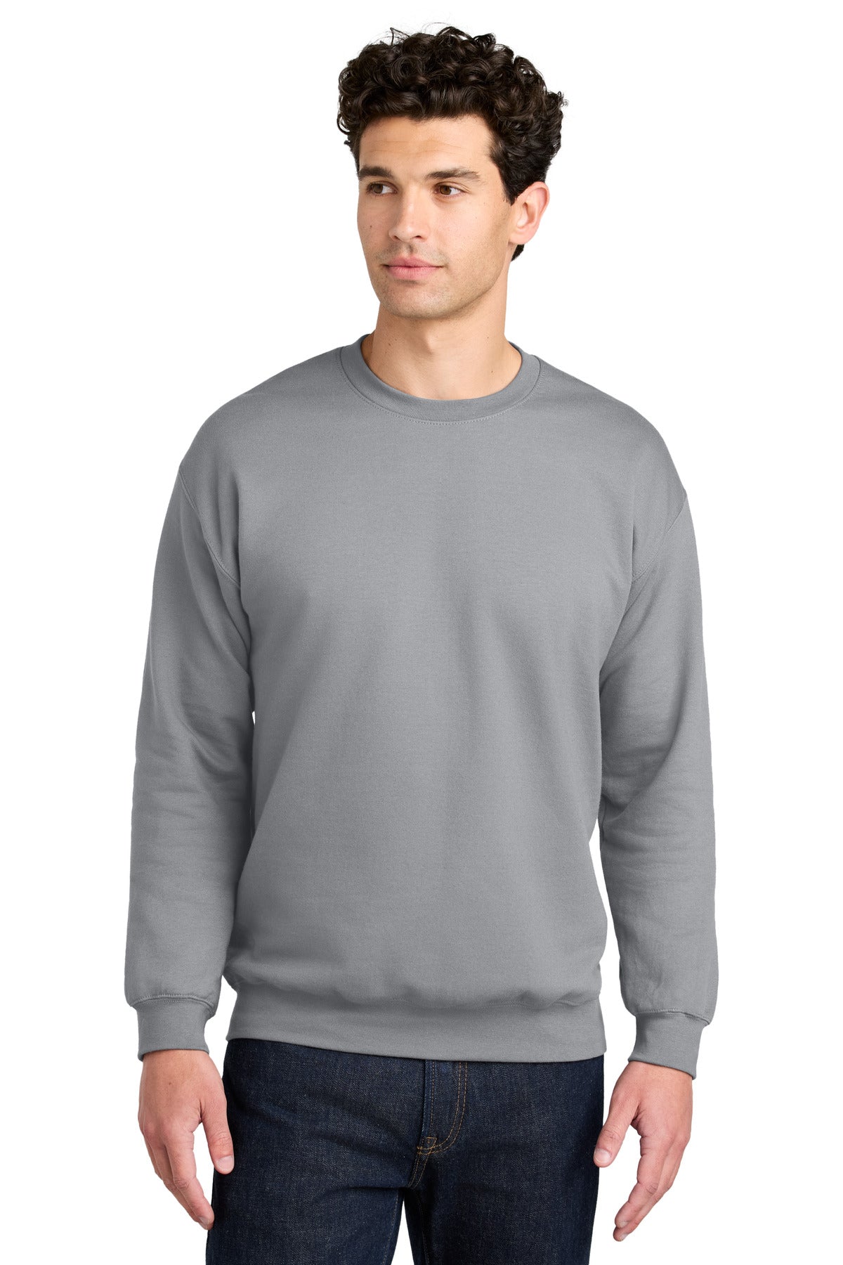 Gildan® Softstyle® Crewneck Sweatshirt - Cement - 2XL