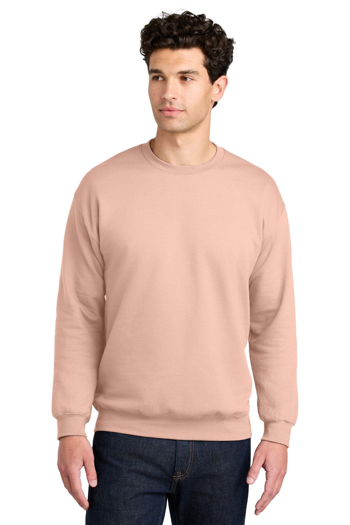 Gildan® Softstyle® Crewneck Sweatshirt - Dusty Rose - 2XL