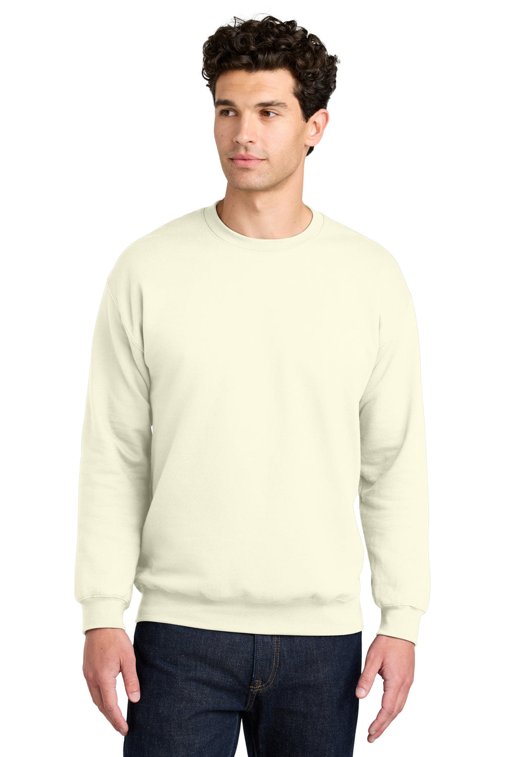 Gildan® Softstyle® Crewneck Sweatshirt - Off White - 2XL