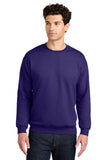 Gildan® Softstyle® Crewneck Sweatshirt - Purple - 2XL