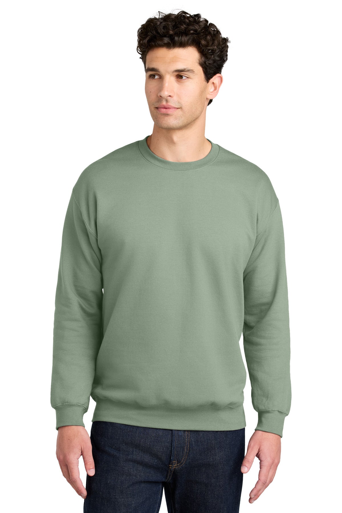 Gildan® Softstyle® Crewneck Sweatshirt - Sage - 2XL