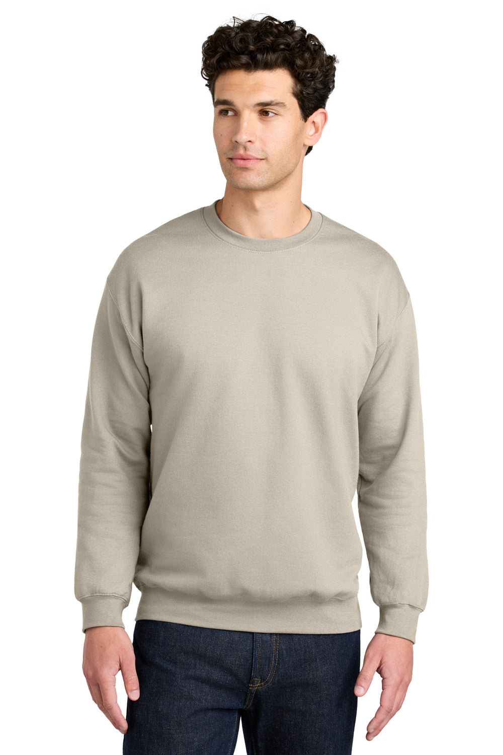Gildan® Softstyle® Crewneck Sweatshirt - Sand - 2XL
