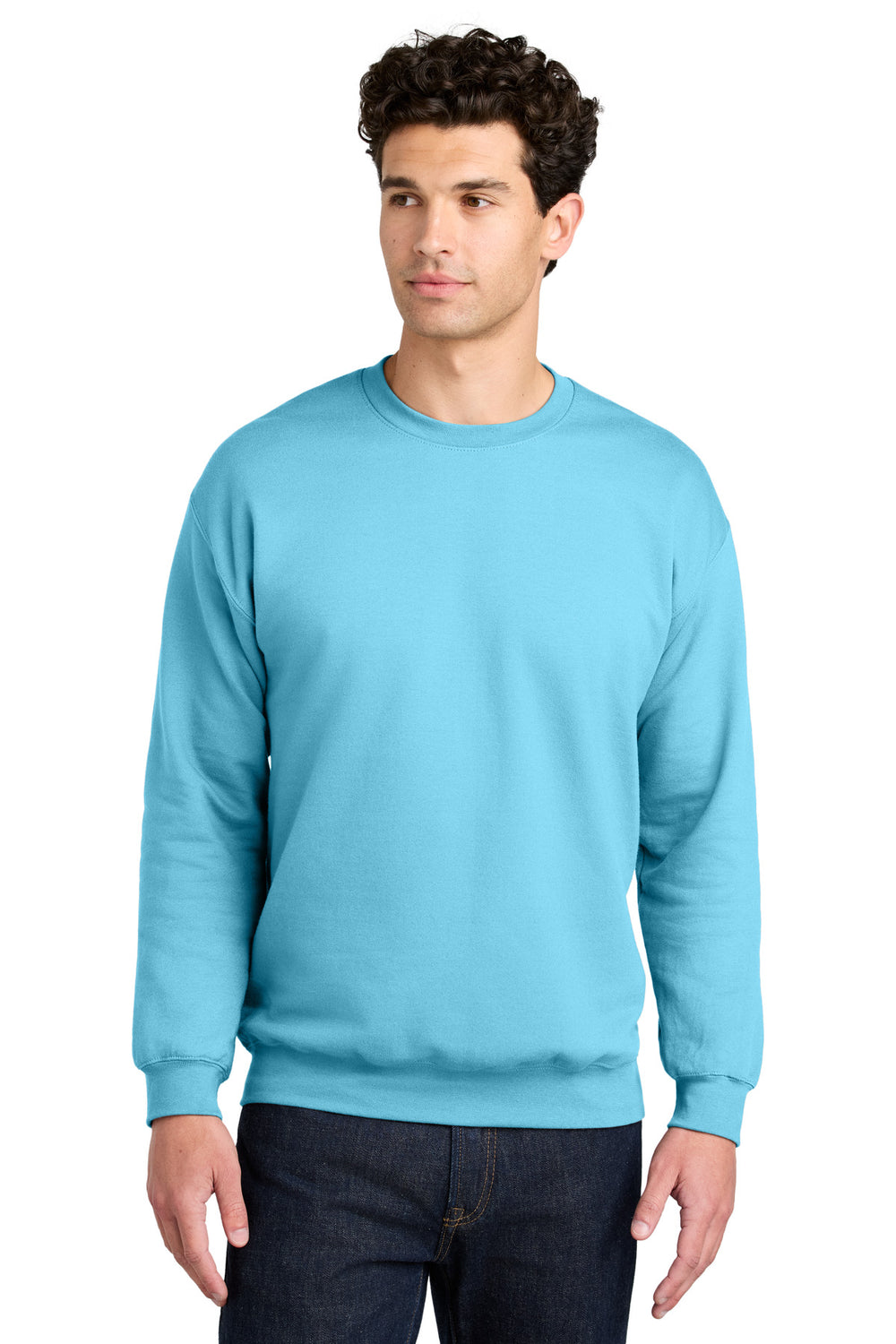 Gildan® Softstyle® Crewneck Sweatshirt - Sky - 2XL