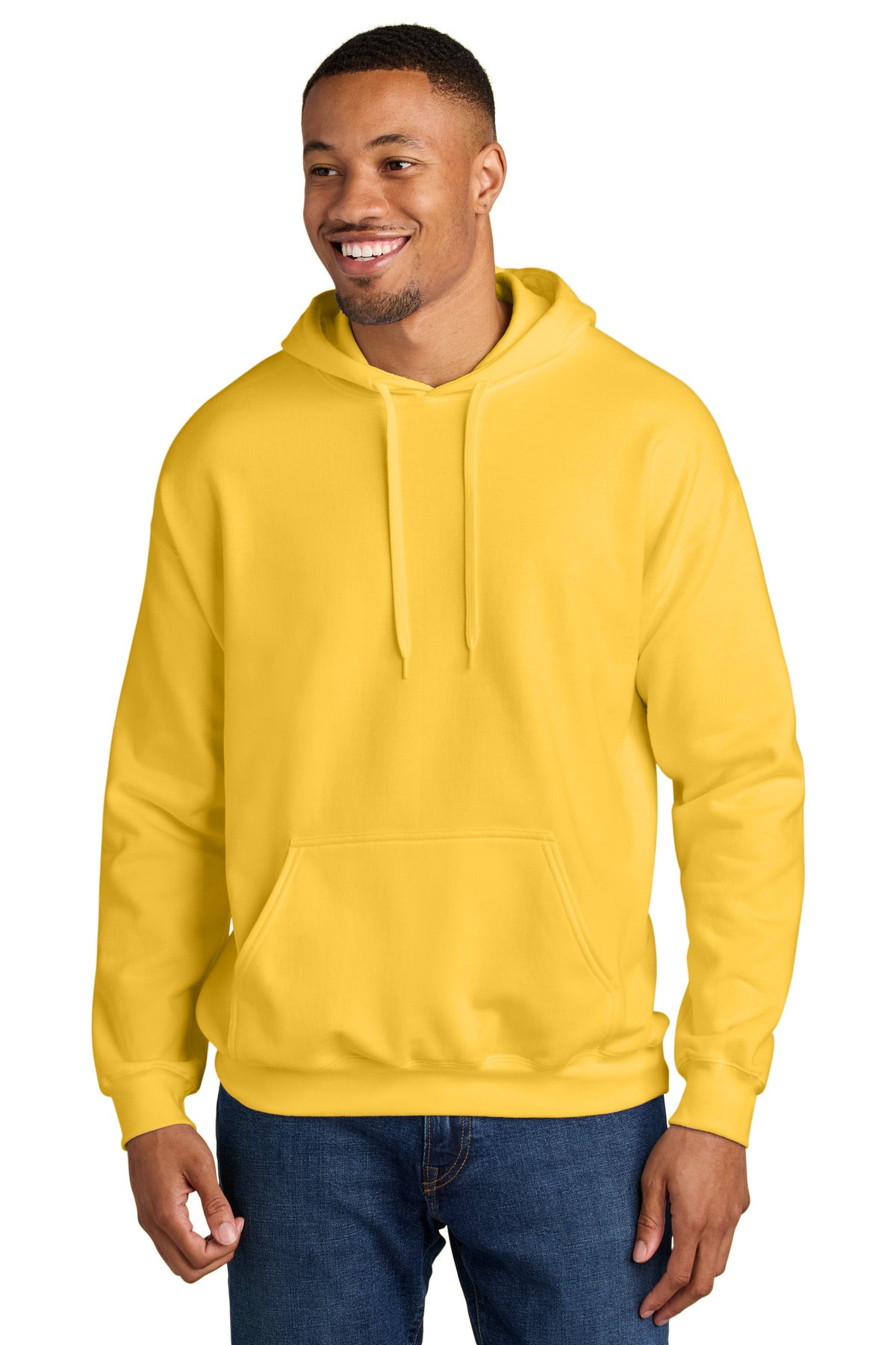 Gildan® Softstyle® Midweight Pullover Hooded Sweatshirt - Daisy - 2XL
