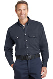 Bulwark® EXCEL FR® ComforTouch® Dress Uniform Shirt - Navy - S