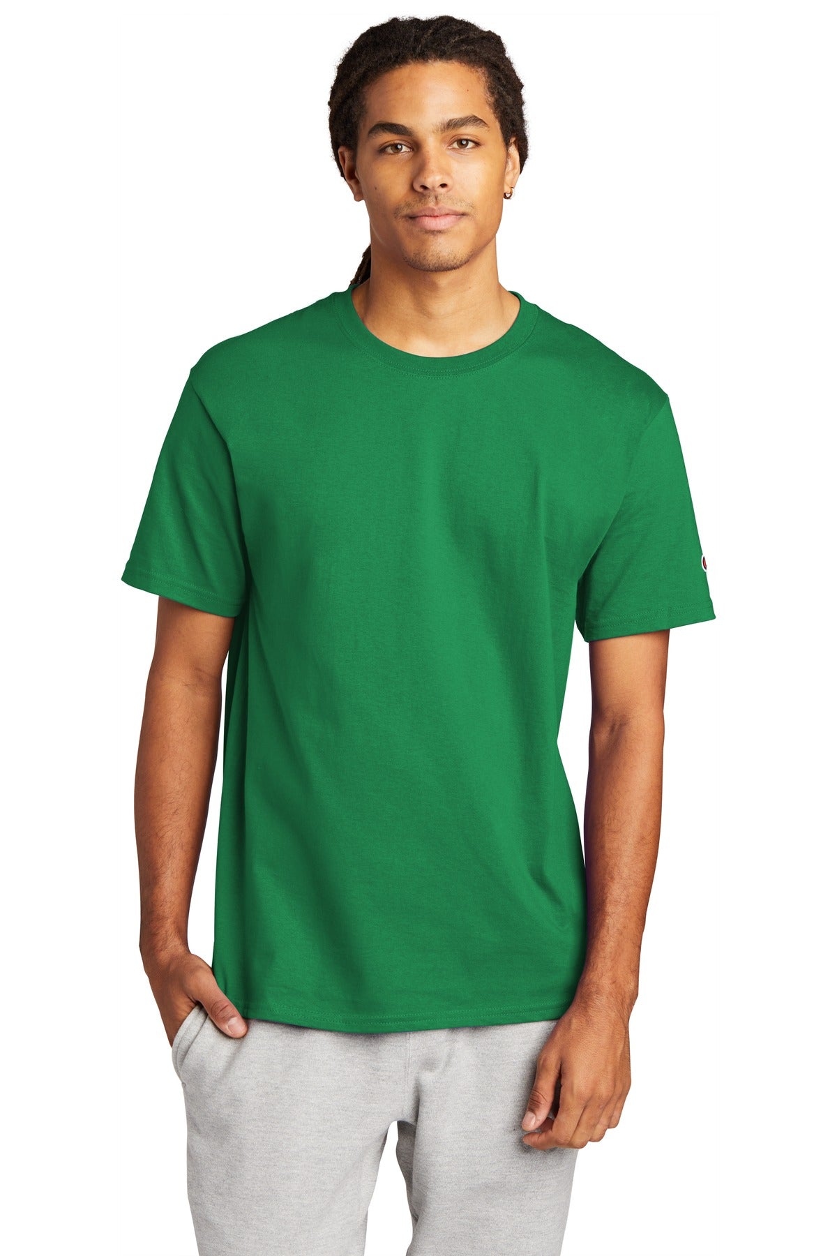 Champion ® Heritage 6-Oz. Jersey Tee - Kelly Green - S