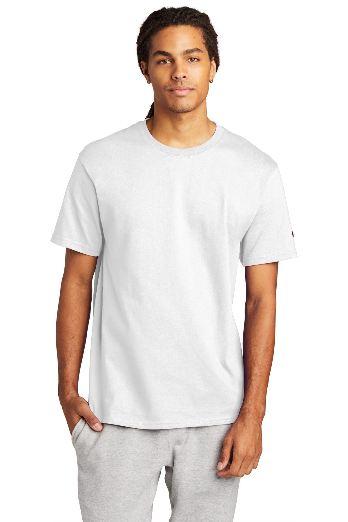 Champion ® Heritage 6-Oz. Jersey Tee - White - S