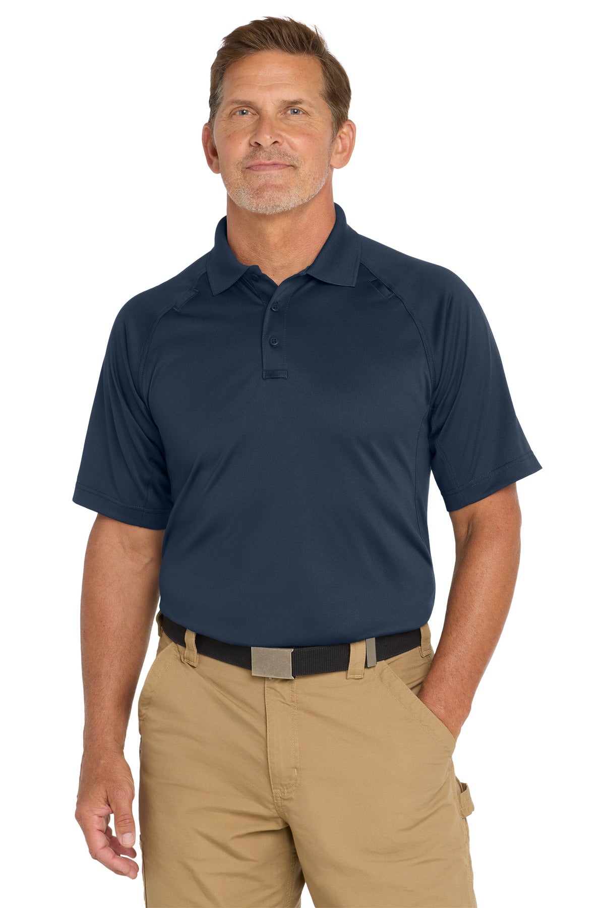 CornerStone® Tall Select Snag-Proof Tactical Polo - Dark Navy - LT